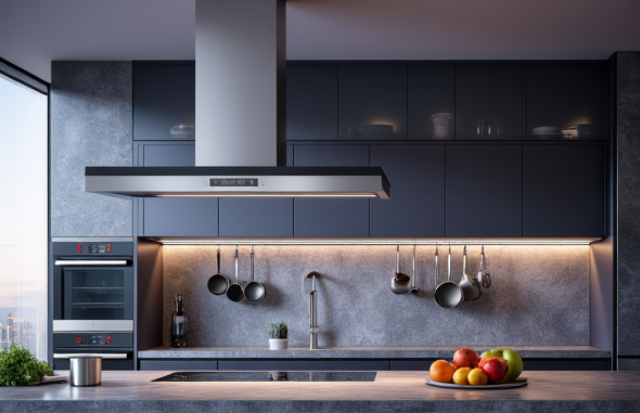 顶吸式油烟机安装技巧