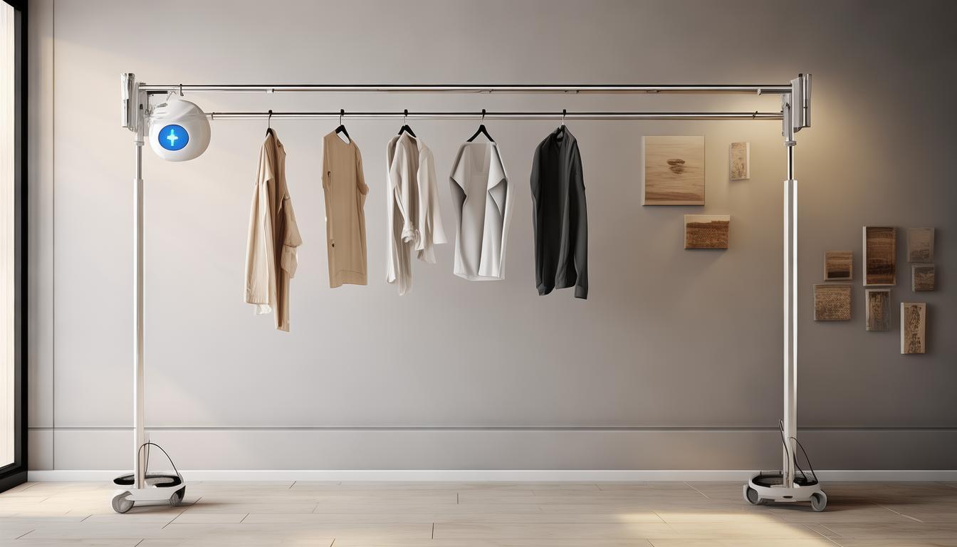 晾衣架升降器坏了怎么修_晾衣架图片_晾衣架